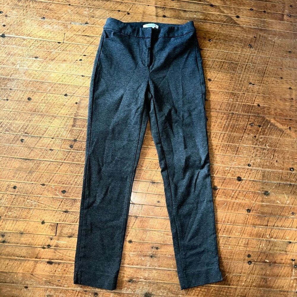 White House Black Market gray 0 business casual slacks